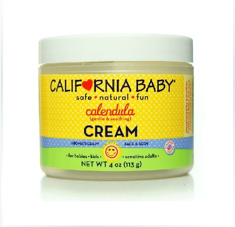 美国California Baby 加州宝宝金盏花面霜113g纯天然无激素去湿疹