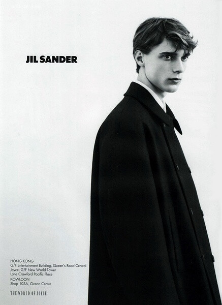 Clément Chabernaud by Willy Vanderperre for Jil Sander 2006 Fall/Winter