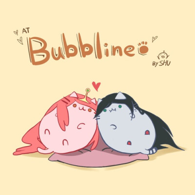 bubbline pusheen style