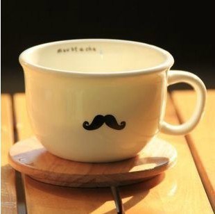 zakka杂货 创意欧式经典简约文艺范陶瓷杯 咖啡杯 马克杯 早餐杯