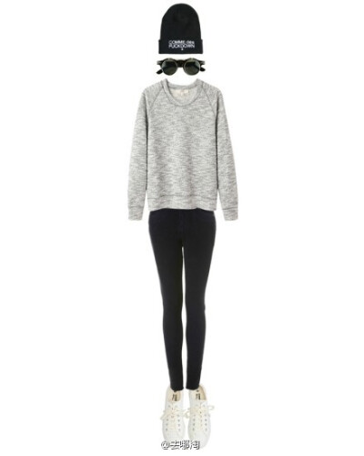 秋冬 layer .想学搭配，请关注@去哪淘 。（转）