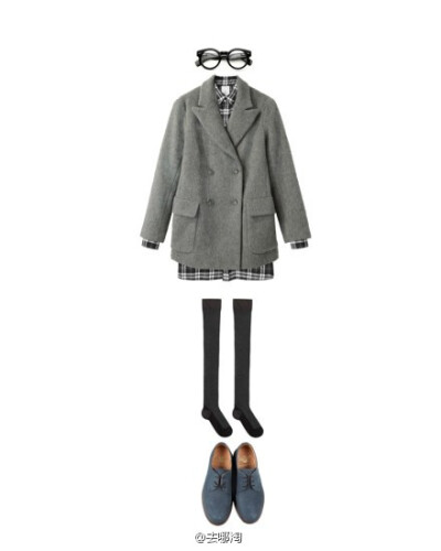 秋冬 layer .想学搭配，请关注@去哪淘 。（转）