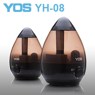 正品YOS YH-08 空气加湿器静音 家用 空调黑加湿器 香薰 特价包邮