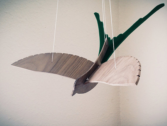 Bird Mobile by Robinson Designs on Etsy