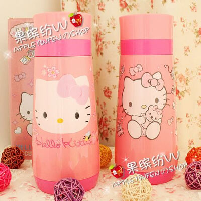 hello kitty 凯蒂猫 家居 保温杯 保温壶 保温瓶 水壶 1000ML