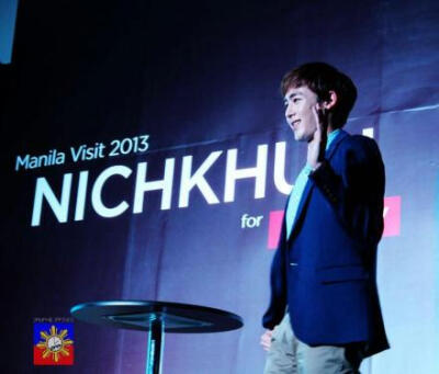 【PIC】131108 #Nichkhun# Bench 新闻发布会 高清饭拍 8P cr as tagged #nichkhun宁静致远 微笑面对# (你是最棒的！) 收起|查看大图|向左转|向右转