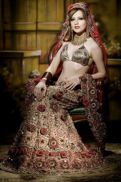 India wedding gown