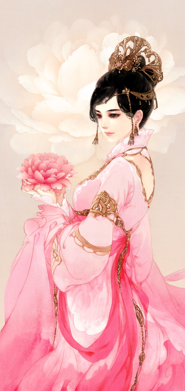 其实本来只是突然想画一下头饰,所以画完头饰就一本