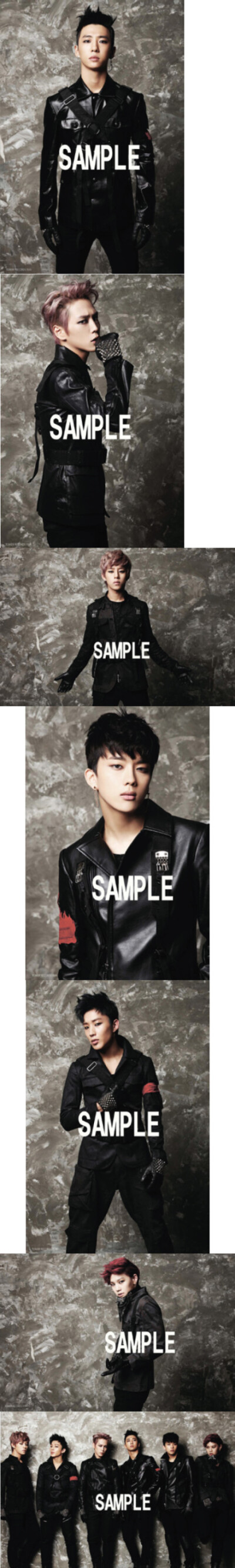 #B.A.P#[兔子图图]B.A.P日版「ONE SHOT」TOWER RECORDS特典图片 7P （CR：KING RECORDS）B.A.P麦田点击：http://t.cn/zHqWpoz