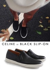 独家限量定制 black slip-on 欧美风简约休闲皮鞋 AE106017