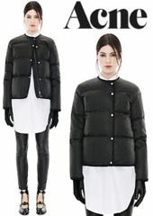 独家限量定制 acne Sophia down jacket 简约短款羽绒服 AO105654