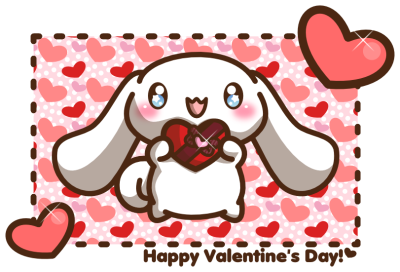 Happy Valentine's Day from Cinnamoroll! by Crystal-Moore