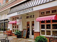 Sassanova#粉红色#网吧雨篷###店面包店