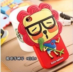 包邮森林乐队 苹果iphone5手机壳 罗马尼苹果5硅胶套 狮子兔子潮