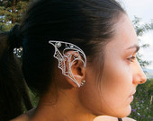 Jade Fairy Dragon Ear cuff/ear wrap -TO ORDER ONLY