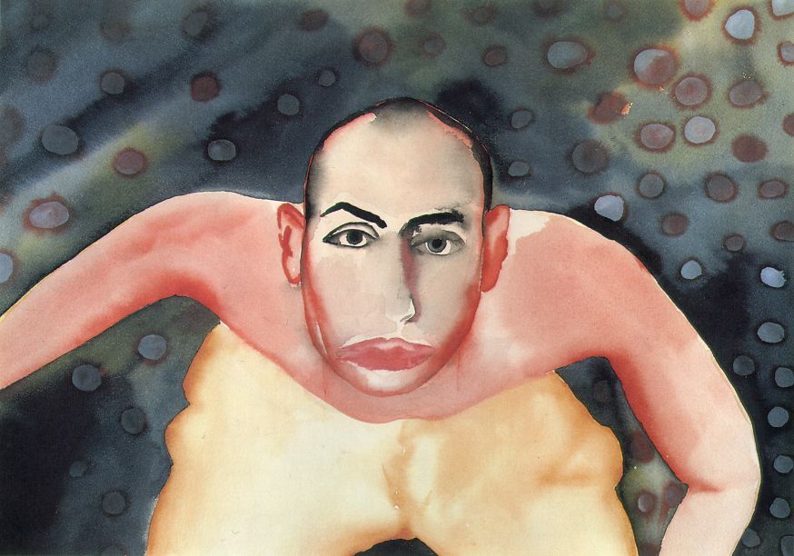 【绘画】Francesco Clemente 弗朗切斯科·克莱门特，生于那不勒斯，是一位意大利画家，作品里同时呈现了超现实主义以及表现主义。 弗朗切斯科从小就在家自学，并于1970年在罗马大学修建筑学。他与安迪·沃荷、尚·米榭·巴斯奇亚曾于1980年合作画作。（1）