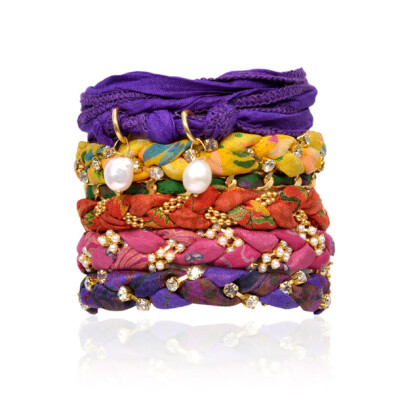 Bracelet Stack Of 6 Brazilian