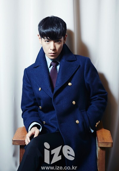 #同窗生大发# 【PIC】ize更新采访一则：T.O.P“最近有勇敢的想法”。那么帅...