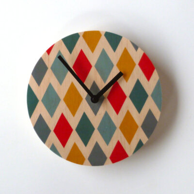 Objectify Harlequin Wall Clock