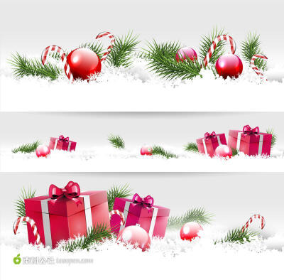 圣诞节日贺卡矢量图片设计背景素材 - 素材公社 tooopen.com