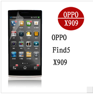 OPPO Find 5 X909贴膜X907 U705T r813t 手机膜保护膜高清磨砂膜