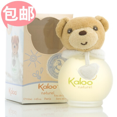 疯抢正品Kaloo Naturel 爱心天使小熊女士香水100ML花果香无酒精