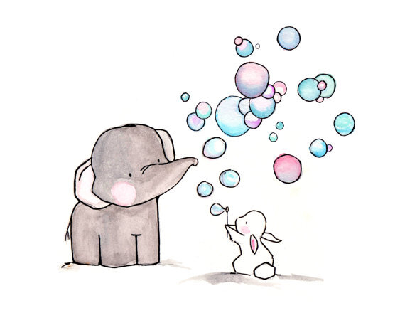 Bubbles 8x10 Archival Print