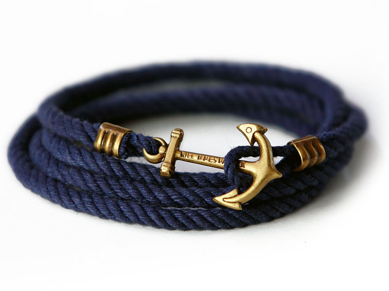 美国品牌 Kiel James Patrick LANYARD HITCH NAVY 手带