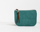 Ecofriendly Iphone case, Teal, Ipod case, Coin Purse, Wallet