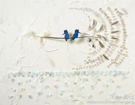 【羽毛画】Chris Maynard http://t.cn/zRNE4tq