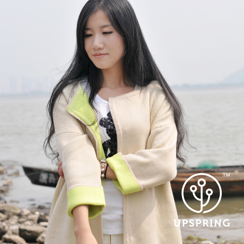 新韩国欧美针织开衫大衣宽松加厚毛衣外套