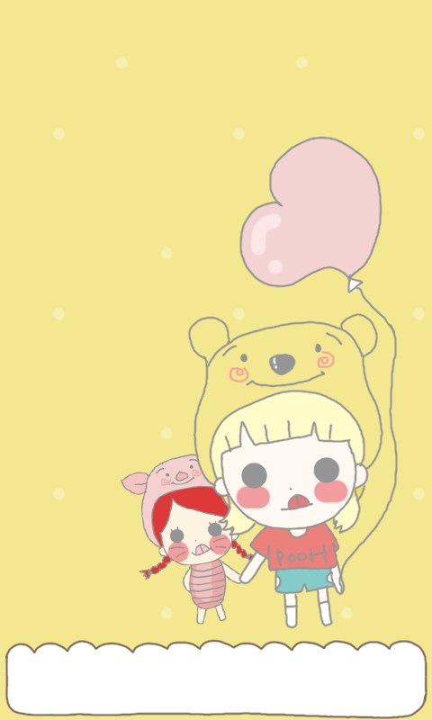 iphone壁纸文字封面动漫平铺背景素材71yesgirl71