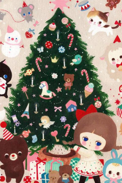 欢乐圣诞节iPhone手机壁纸