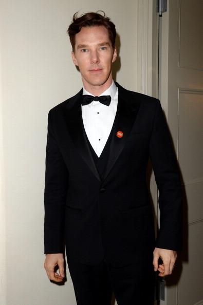 LONDON, ENGLAND - NOVEMBER 26: #Benedict Cumberbatch# attends the Winter Whites Gala in aid of Centrepoint at Kensington Palace on November 26, 2013 in London, England. (Photos by David M.Benett for C…