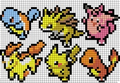 Free Pokemon Cross Stitch Pattern