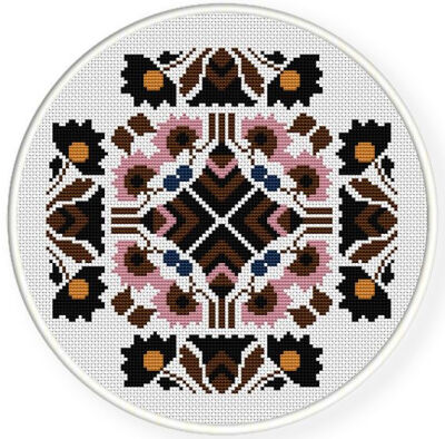 Cross stitch pattern CrossStitch PDF vintage by danceneedle, $7.00