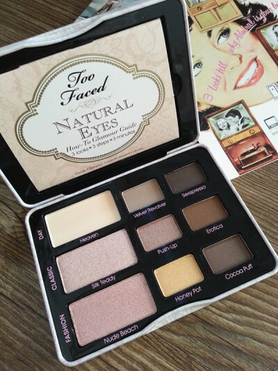 Too faced natural eyes2013限量9色眼影盘