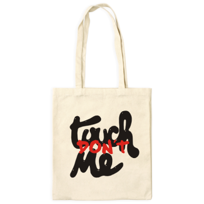 skov原创别碰我帆布包单肩包