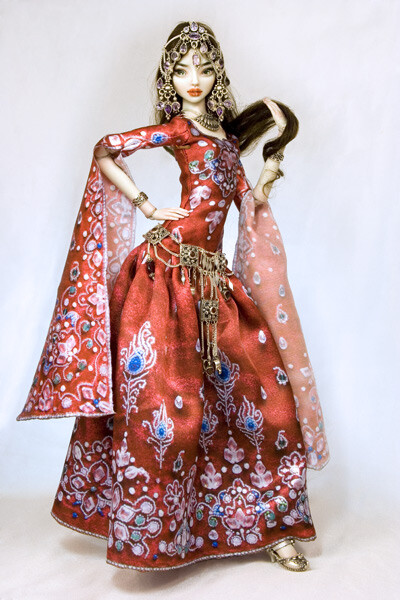 Dunyazade - Enchanted Doll by Marina Bychkova 精美绝伦，芭比什么的跟她一比都弱爆了