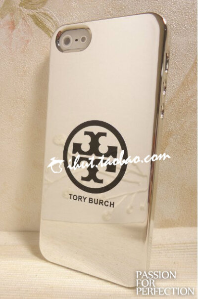 Tory Burch电镀镜面iphone5/5s/4土豪金手机壳三星S4/9500保护套