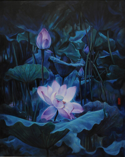 深夜雨潺难了，藓侵残阑生草。何事卷珠帘，花落谁知多少？堪老，堪老，春去秋来太早。