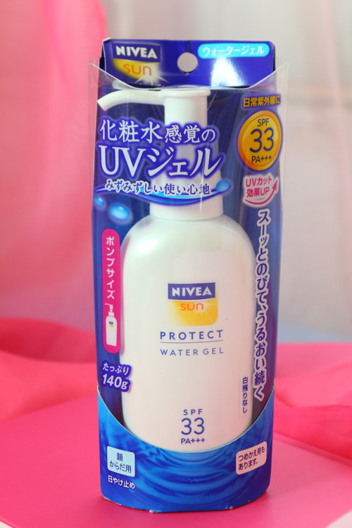 2013日本正品代购 Nivea妮维雅防晒霜乳啫喱清爽spf33+++140