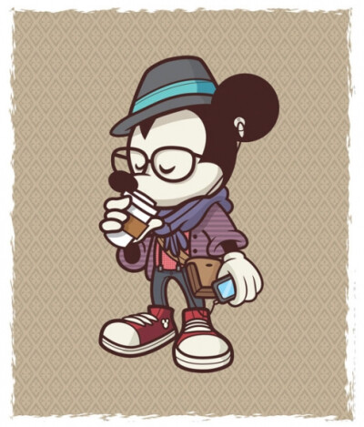 Hipster Mickey