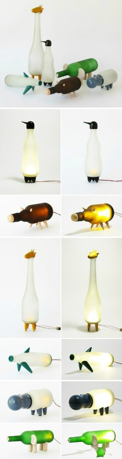 啤酒瓶创意DIY合集~~