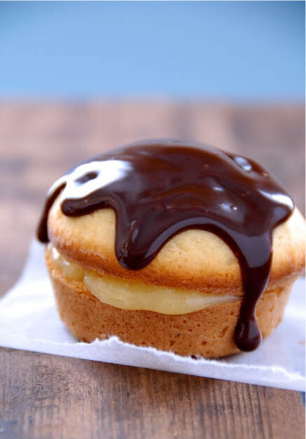 Coconut Boston Cream Pie Gluten-Free Cupcakes