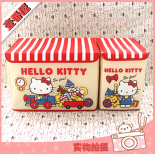 Hello Kitty 玩具大号 收纳箱/收纳盒/整理箱 折扣包邮