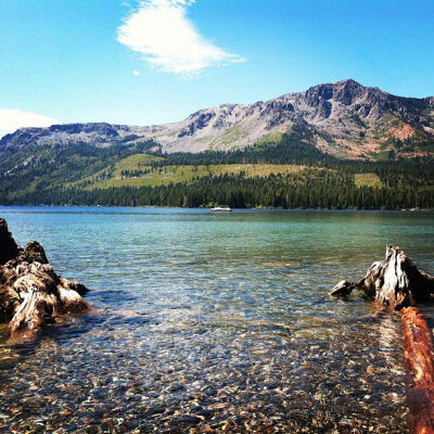 South Lake in Tahoe, California.