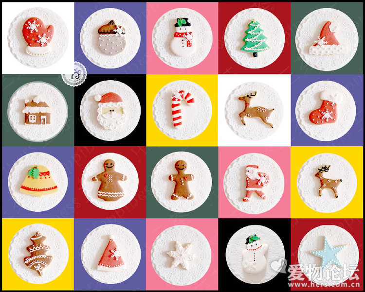 Christmas Is All Around。?！癏appiness三茶”的手工甜品~~