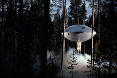  UFO树屋酒店（瑞典哈拉斯）