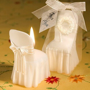 结婚用品婚礼蜡烛浪漫创意回礼蜡烛婚纱椅子蜡烛小礼物